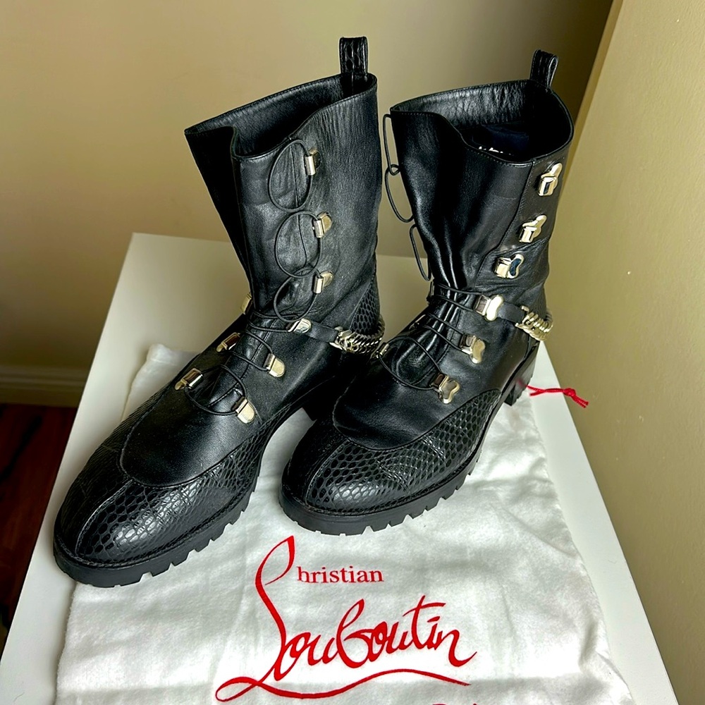 Christian Louboutin Horse Guarda Boot, Size Eu 39 / US 9